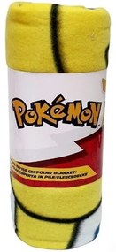 Fleecová deka Pokémon Pikachu - 100 x 150 cm