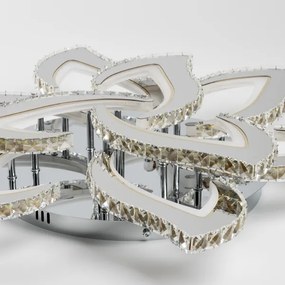 Brilagi - LED Stmievateľný prisadený luster TWIST LED/180W/230V 3000-6500K + DO