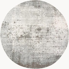 Okrúhly plocho tkaný žakárový koberec do interiéru/exteriéru Virgin Land
