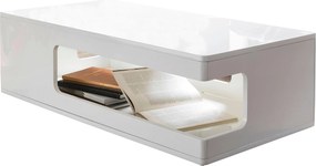 XXXLutz KONFERENČNÝ STOLÍK, biela s vysokým leskom, kompozitné drevo, 120/60/35 cm Livetastic - Stolíky do obývačky - 001769007601