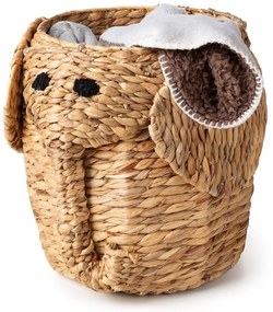Detský kôš na hračky z vodného hyacintu v prírodnej farbe ø 30x35 cm Elephant – Compactor
