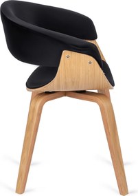 PROXIMA.store - Jedálenská stolička GARY Aura FARBA: čierna