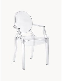 Dizajnová stolička's opierkami Louis Ghost