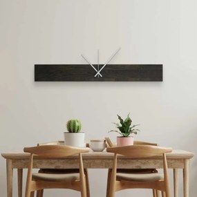 Štýlové hodiny z masívneho dreva I SENTOP MAS020-BLACK-3169