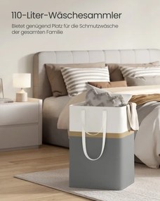 Set dvoch košov na bielizeň 2x110L LCB210G01