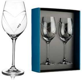 Element poháre na biele víno Aphrodite s kryštálmi Swarovski 360ml 2KS