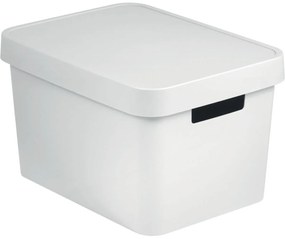 Curver Úložný box INFINITY 17l s vekom biely