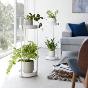 Kovový stojan na kvety (výška 70 cm) Tower – YAMAZAKI