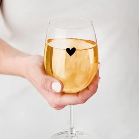 Ahome Číry pohár na víno Srdce
