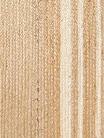 Krémovobiely/v prírodnej farbe obojstranný/ručne tkaný jutový koberec 120x170 cm Jutta – Hanse Home