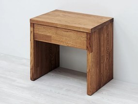 BMB Nočný stolík KLASIK - z dubového masívu, dub masív