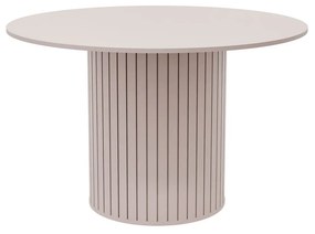 Okrúhly jedálenský stôl LYDIA kašmír 120 cm