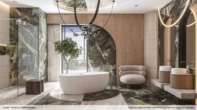 Deante Voľne stojaca vaňa Alpinia 170x80 cm akrylát - KDU 017W