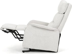 Polohovacie kreslo béžové, elektrické TV-L8960 CRM2