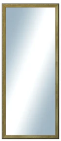 DANTIK - Zrkadlo v rámu, rozmer s rámom 60x140 cm z lišty Anversa zlatá (3151)
