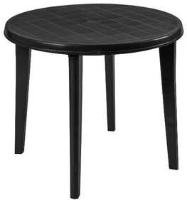 Livarno home Záhradný stôl Dallas, antracitová, 90 x 72 cm  (100386685)