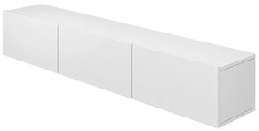 TV Stolík 180 Závesná Dallas Biela