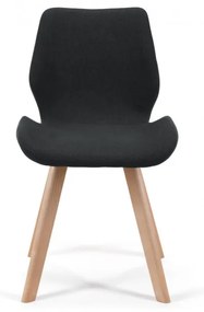 Set štyroch jedálenských stoličiek SJ.0159 čierne