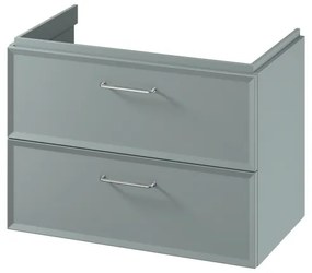 Cersanit S1017-004 - Závesná kúpeľňová skrinka pod umývadlo MILLE 80x45 cm mentolová