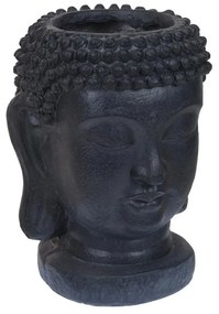 Kvetináč Budha 35 cm čierny