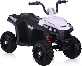 LEAN CARS Štvorkolka S601 EVA White napájaná batériou