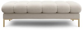 Béžová polstrovaná lavica Bali – Cosmopolitan Design
