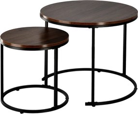 CH Konferenčné stolíky Paula - hnedá