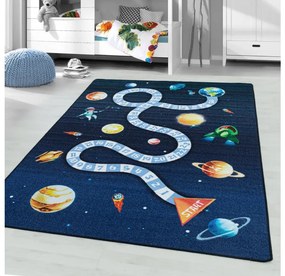 Ayyildiz Detský kusový koberec PLAY 2910, Modrá Rozmer koberca: 160 x 230 cm
