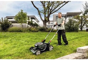 Aku kosačka Metabo RM 36-18 LTX BL 46 vr. 2 ks aku a rýchlonabíjačky
