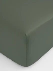 Saténová plachta Diana 180 × 200 cm - olivová