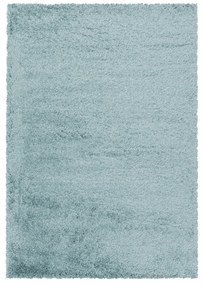 Ayyildiz, Kusový koberec Fluffy Shaggy 3500 blue, 60x110, modrá, obývacia izba