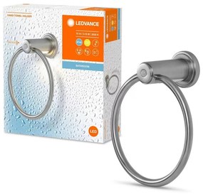 Ledvance - Držiak uterákov s LED podsvietením 3xAAA IP44