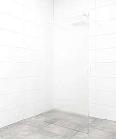 Sprchová zástena Walk-in 120 cm SAT vo farbe profilu biela SATBWI120MSZAVB
