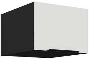 Kuchynská skrinka Aria-Wh/Bl Anti Fingerprint 50 Nagu-36 1f