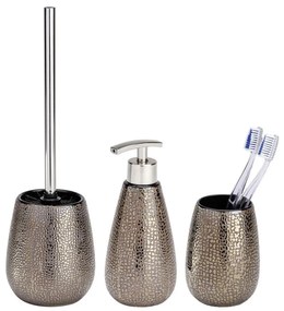WENKO 69109800 - Kúpeľňová sada MARRAKESH 12,5x41 cm hnedá