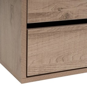 Otvorená modulárna skriňa v dekore duba v prírodnej farbe 60x180x45 cm Modular – Casa Selección