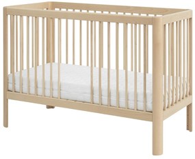 Pinio Detská postieľka Pure 120 x 60 cm - prírodná