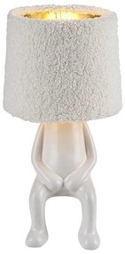 Rabalux 74218 - Stolná lampa SMURFY 1xE14/40W/230V biela