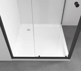 Cerano Soto, štvorcová akrytálová sprchová vanička 90x90x5 cm, biela, CER-CER-425542