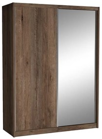 Skriňa Maciej 180 zrkadlo dub lefkas