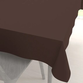 Biante Dekoračný obdĺžnikový obrus Rongo RG-015 Tmavo hnedý 60x100 cm