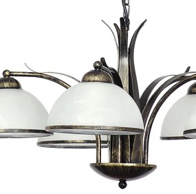 Luster na reťazi KORFU 5xE27/60W/230V