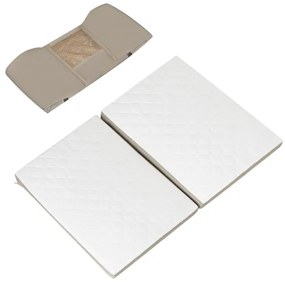 Lionelo - Cestovná postieľka 3 v 1 ALICE béžovo-olivová