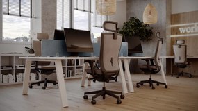 Kancelárske kreslo s opierkou hlavy Marti BT HD