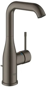 Vysoká umývadlová batéria GROHE Essence New s otočným ramienkom Brushed Hard Graphite 32628AL1, 1 ks