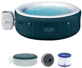 Bestway Vírivka Lay-Z Spa Miami Energy, zelená, Ø 196 x 96 cm  (100385824)