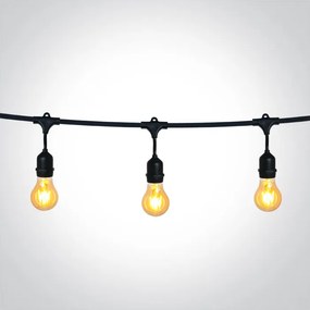 Sveteľná reťaz na terasu - Vonkajšie svietidlo ONE LIGHT ext svetelná reťaz  0994/B