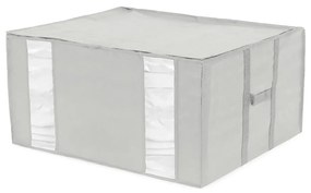 Vákuový/vystužený látkový úložný box na oblečenie 56x42x33 cm Granit – Compactor