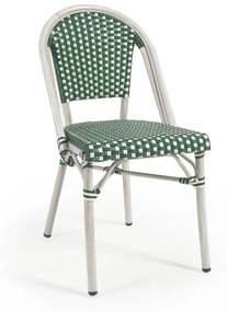 Záhradná stolička aryla zelená MUZZA