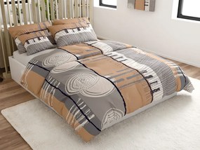 Bavlnené obliečky PINIA sivé Rozmer obliečky: 70 x 90 cm | 140 x 220 cm